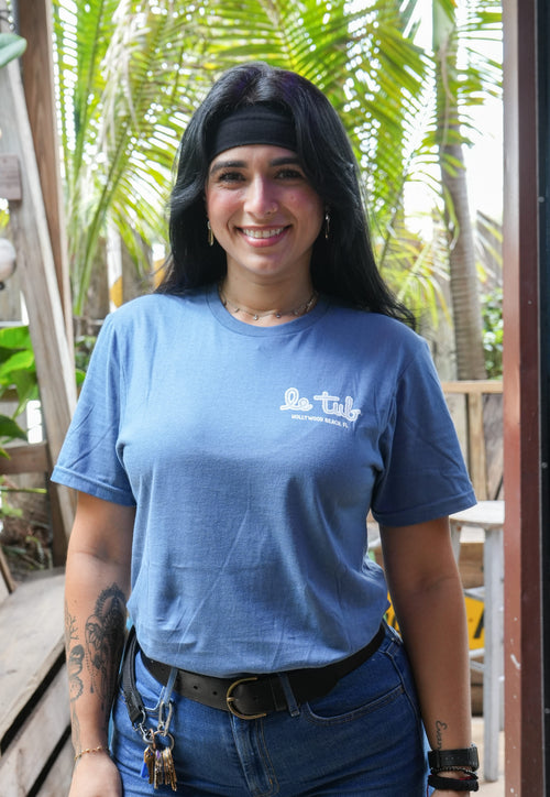 Blue Mermaid Crew Neck T-Shirt